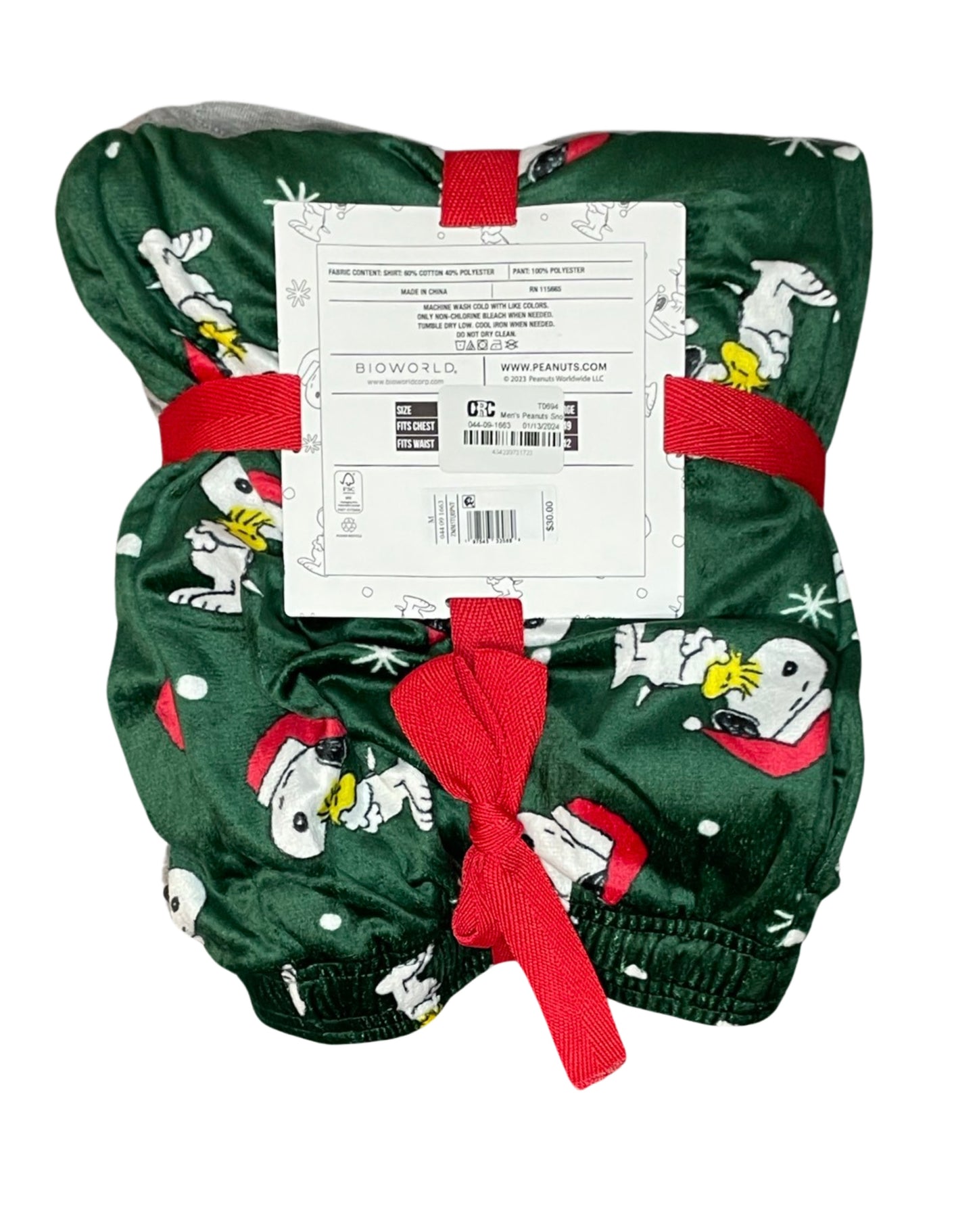 PEANUTS - Men’s snoopy pajama set.
