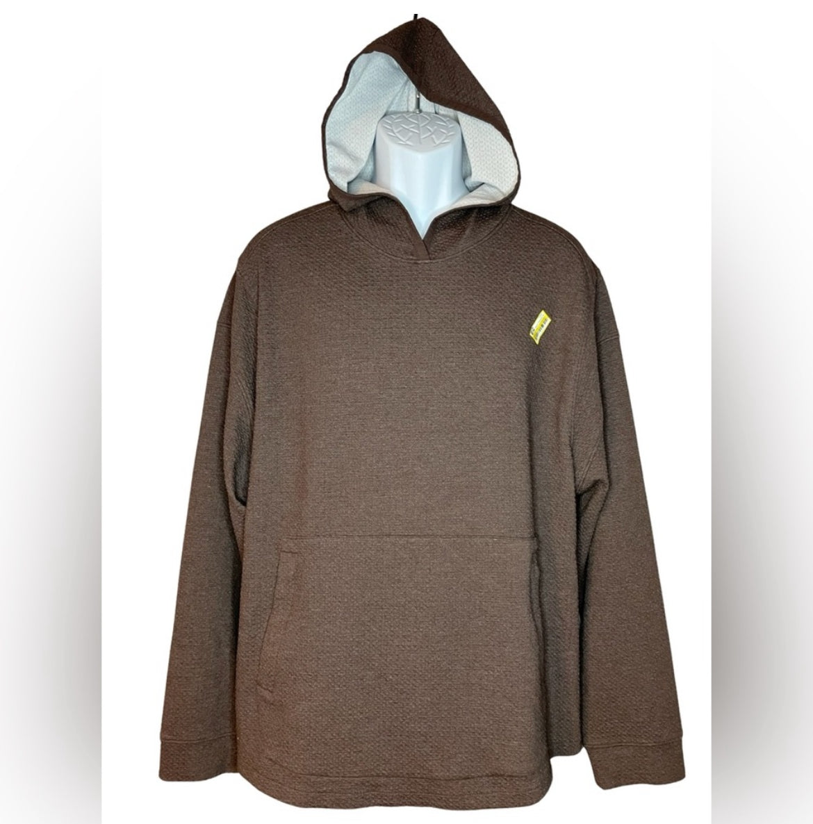 ALL IN MOTION - Men’s textured fleece hoodie.