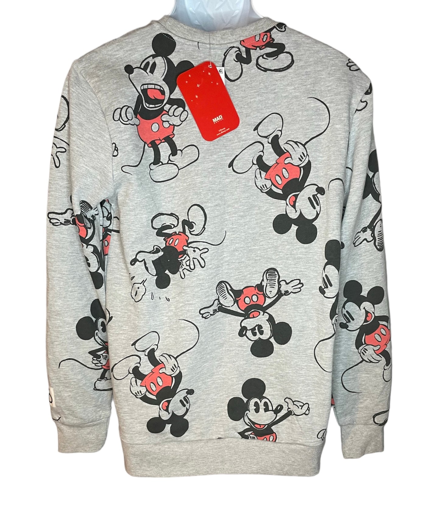 DISNEY - Men’s 100 Mickey pullover sweatshirt.