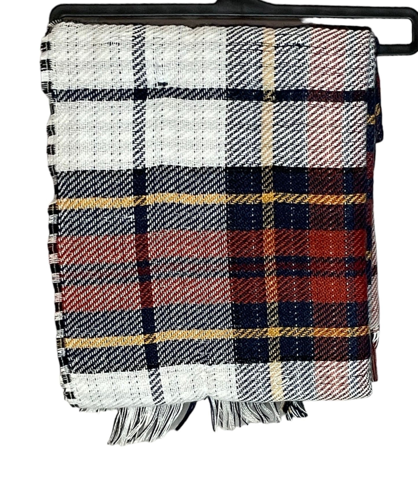 GOODFELLOW & CO - Men’s plaid woven oblong scarf.