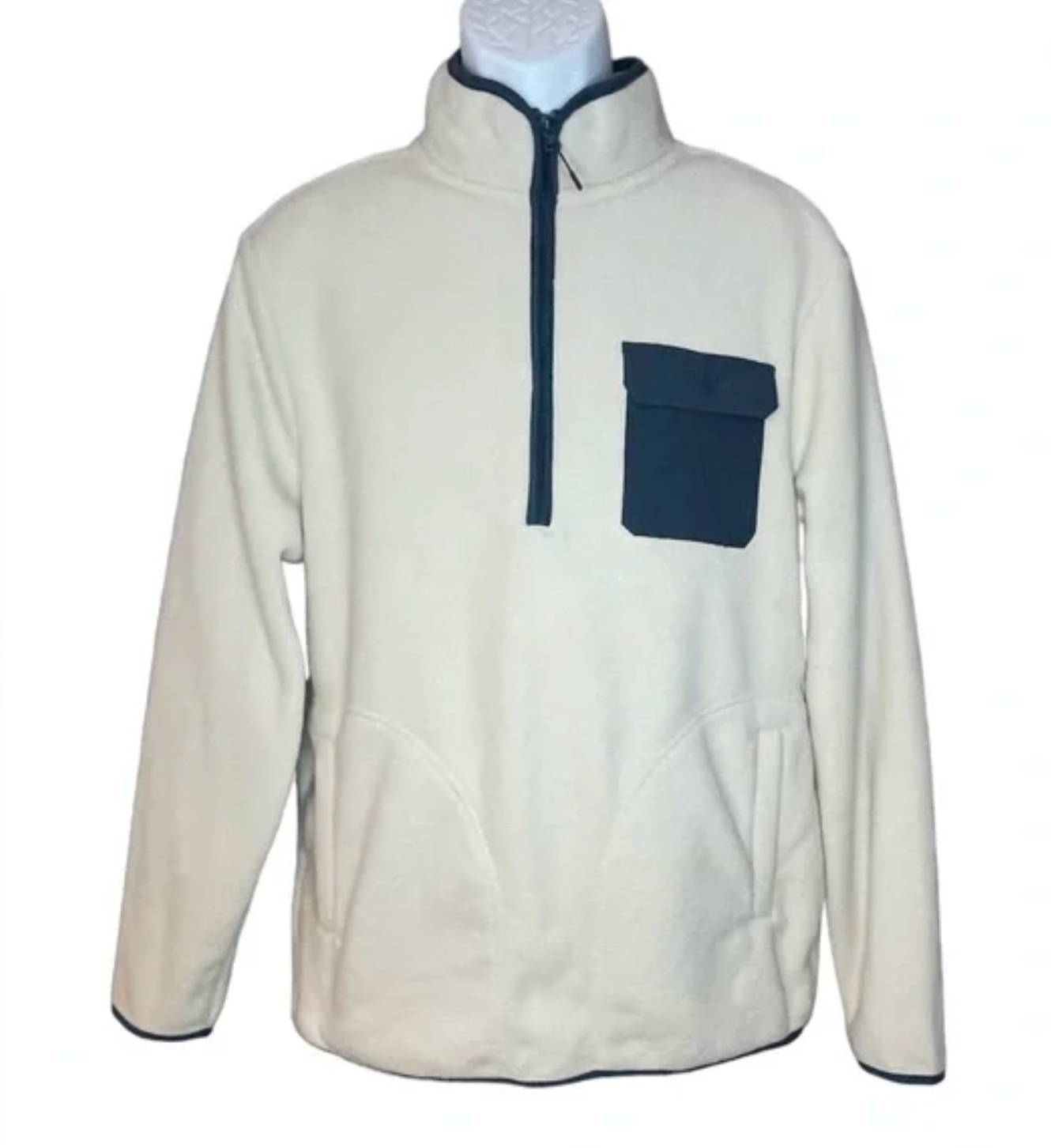 GOODFELLOW & CO - Men’s quarter-zip fleece sweatshirt.