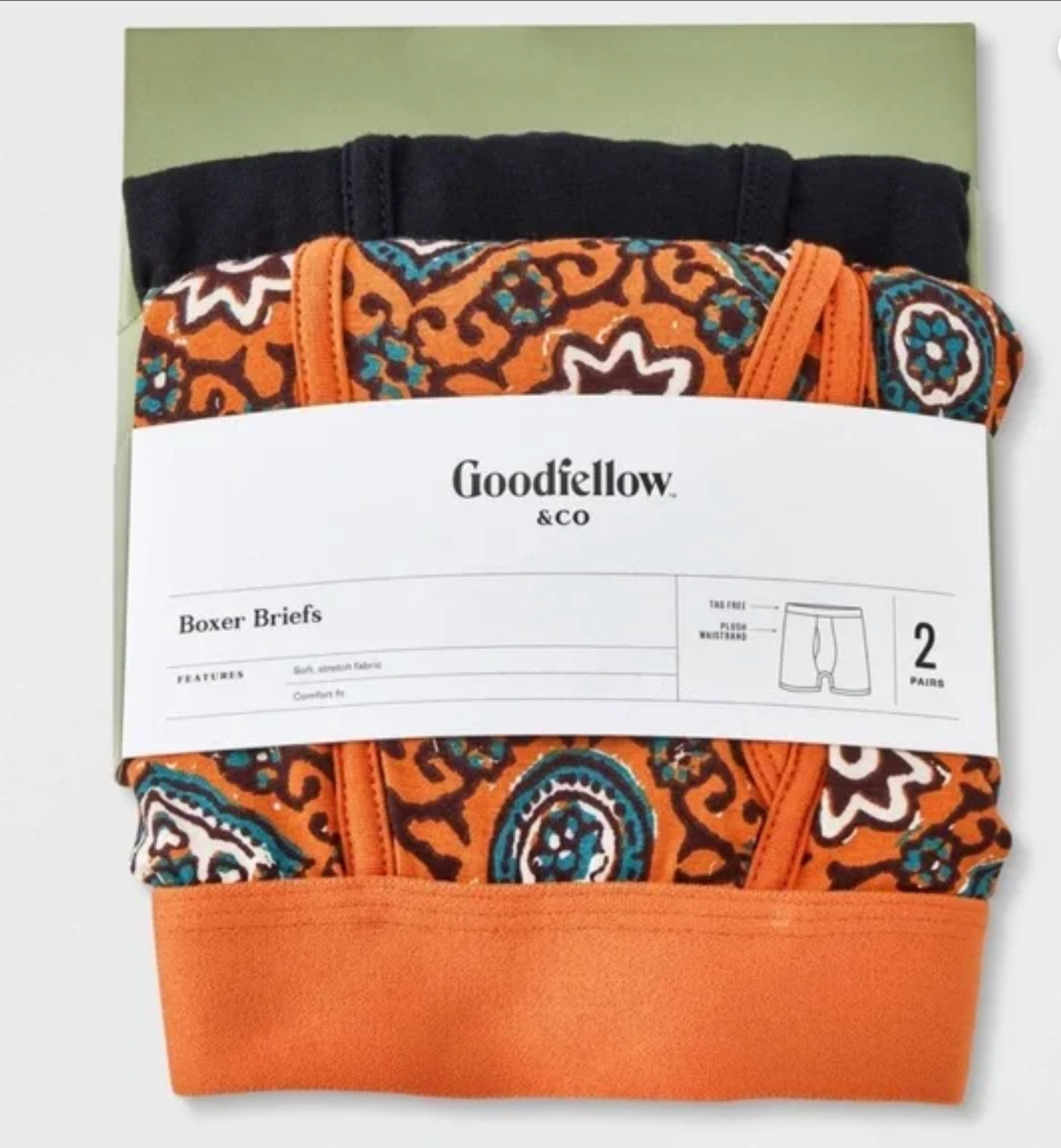 GOODFELLOW & CO - Men’s 2pk medallion print boxer briefs