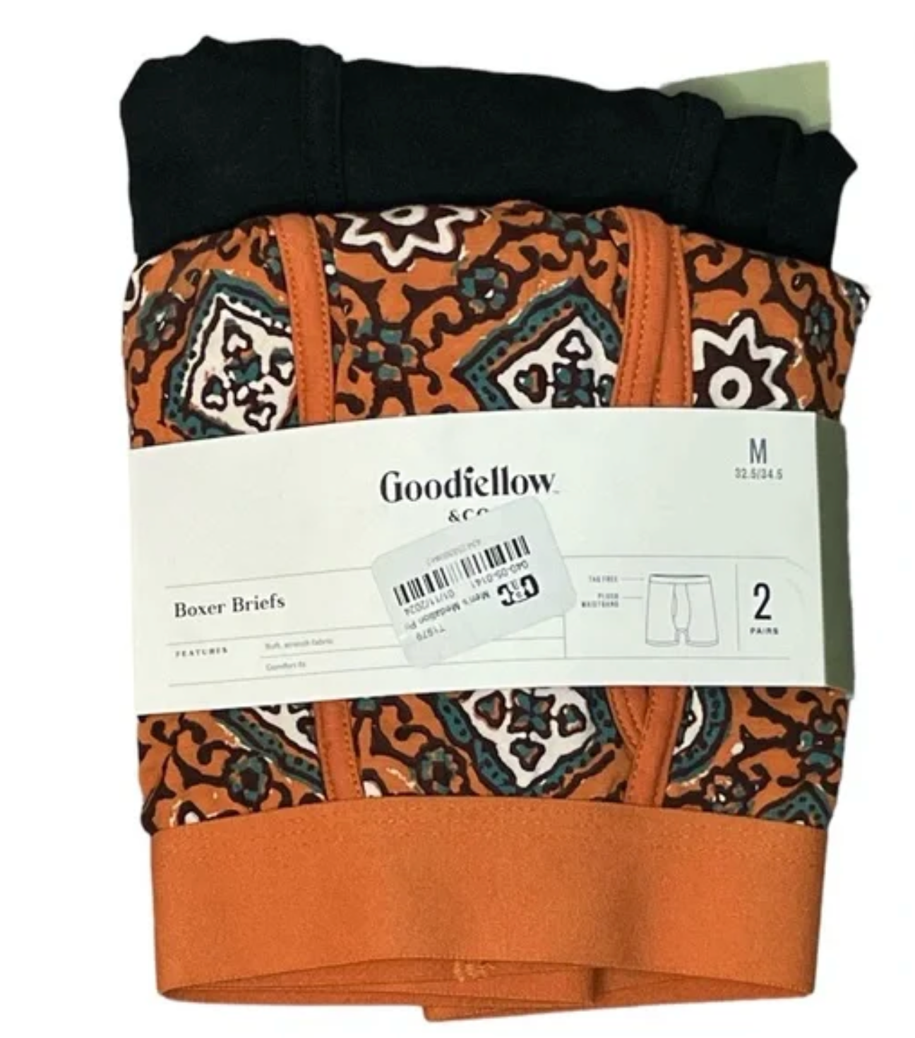 GOODFELLOW & CO - Men’s 2pk medallion print boxer briefs