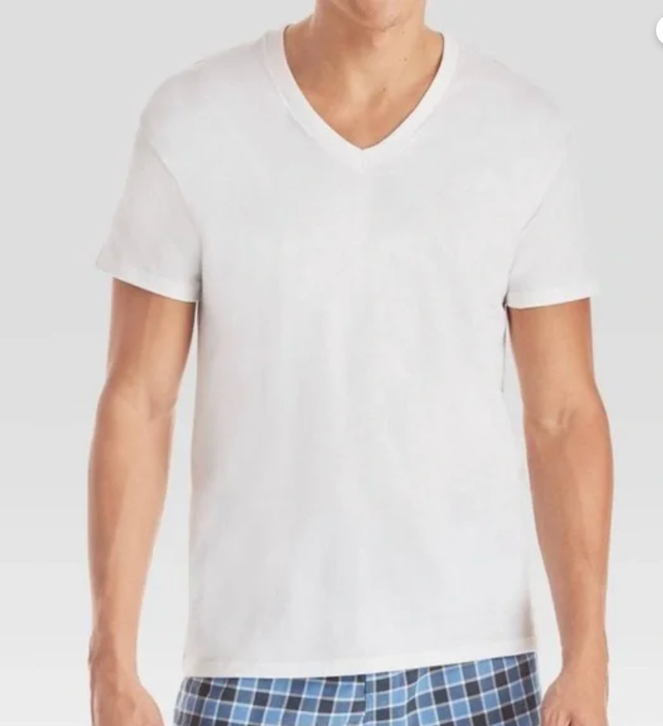 HANES - Men’s V-neck undershirts 10pk.