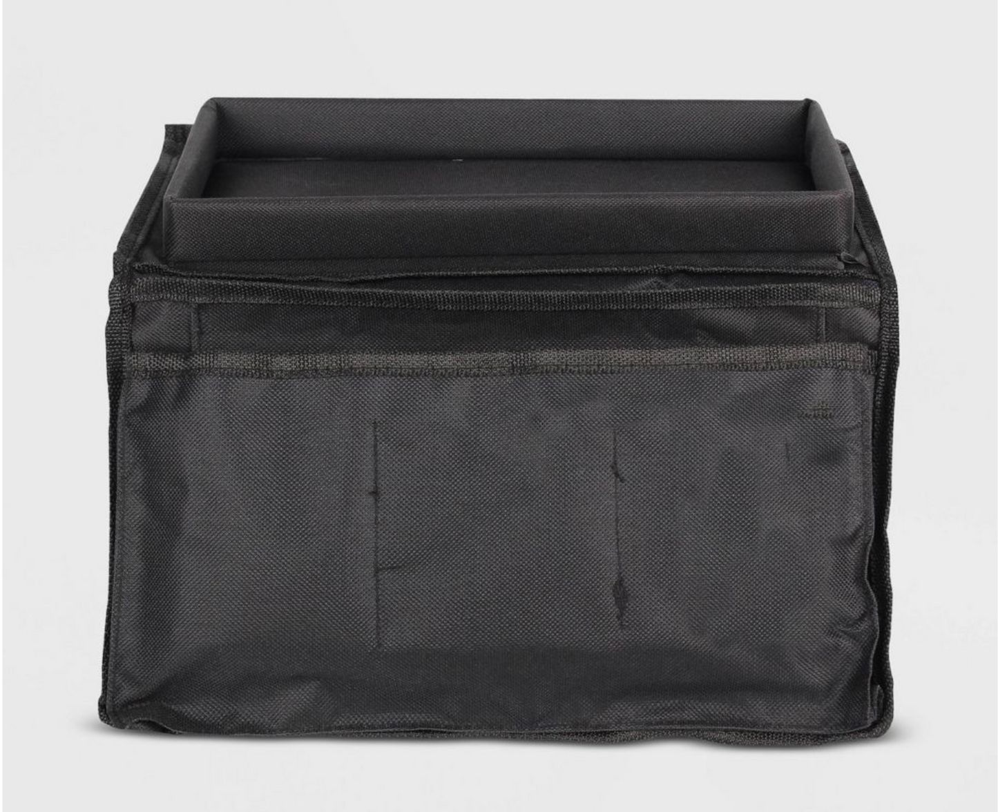 BROOKSTONE - Men’s armrest organizer travel accessory set.