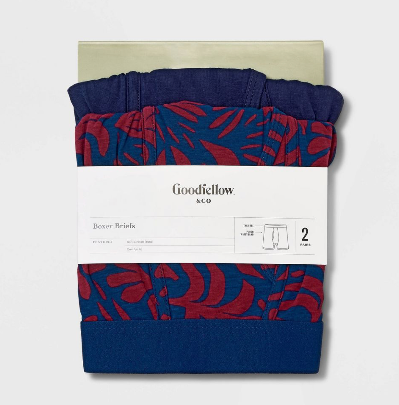 GOODFELLOW & CO - Men’s 2pk floral print boxer briefs.