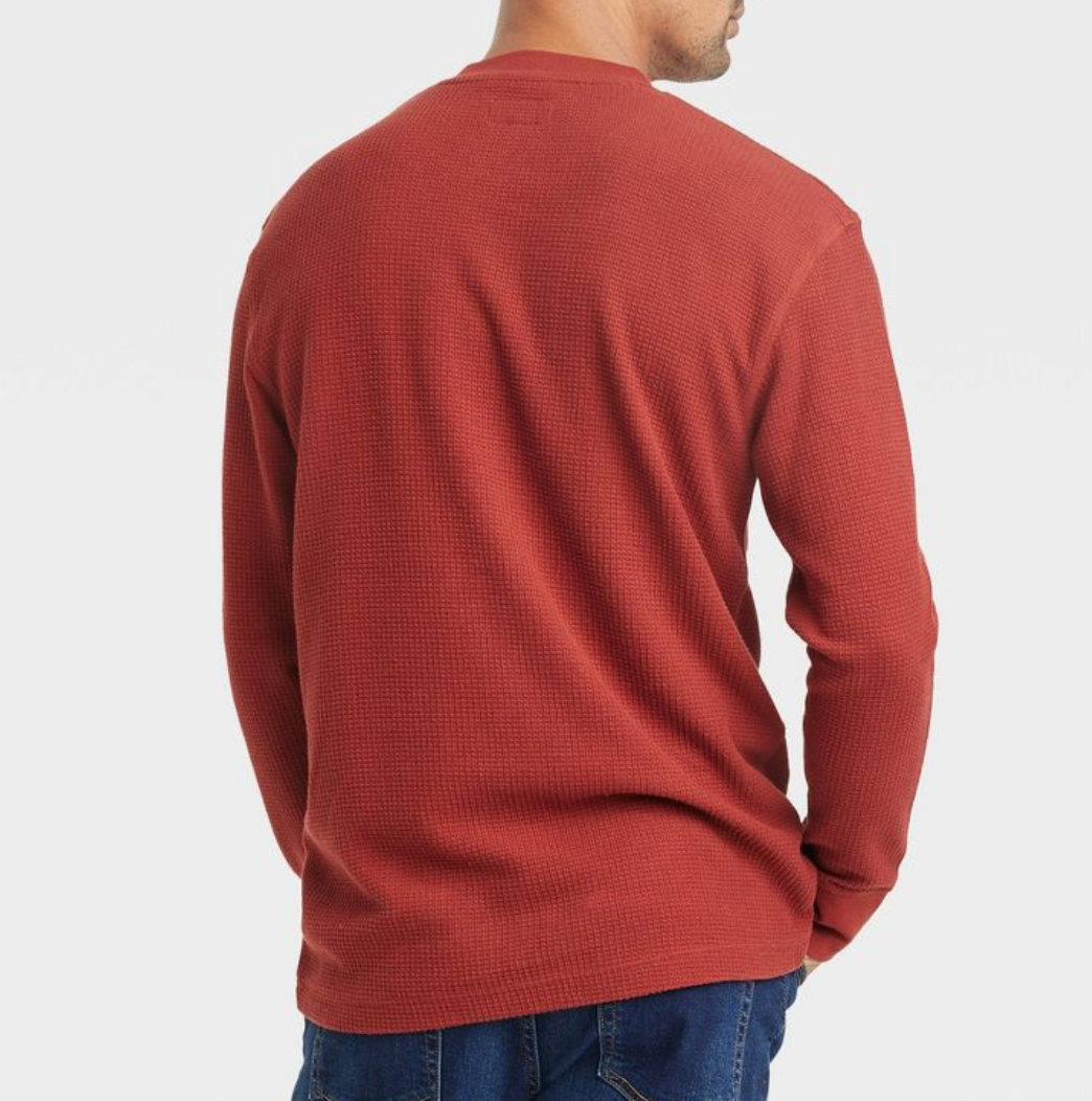 GOODFELLOW & CO - Men’s textured crewneck shirt.