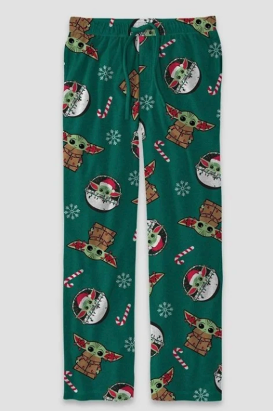 STAR WARS - Men’s baby yoda fleece pajama pants.
