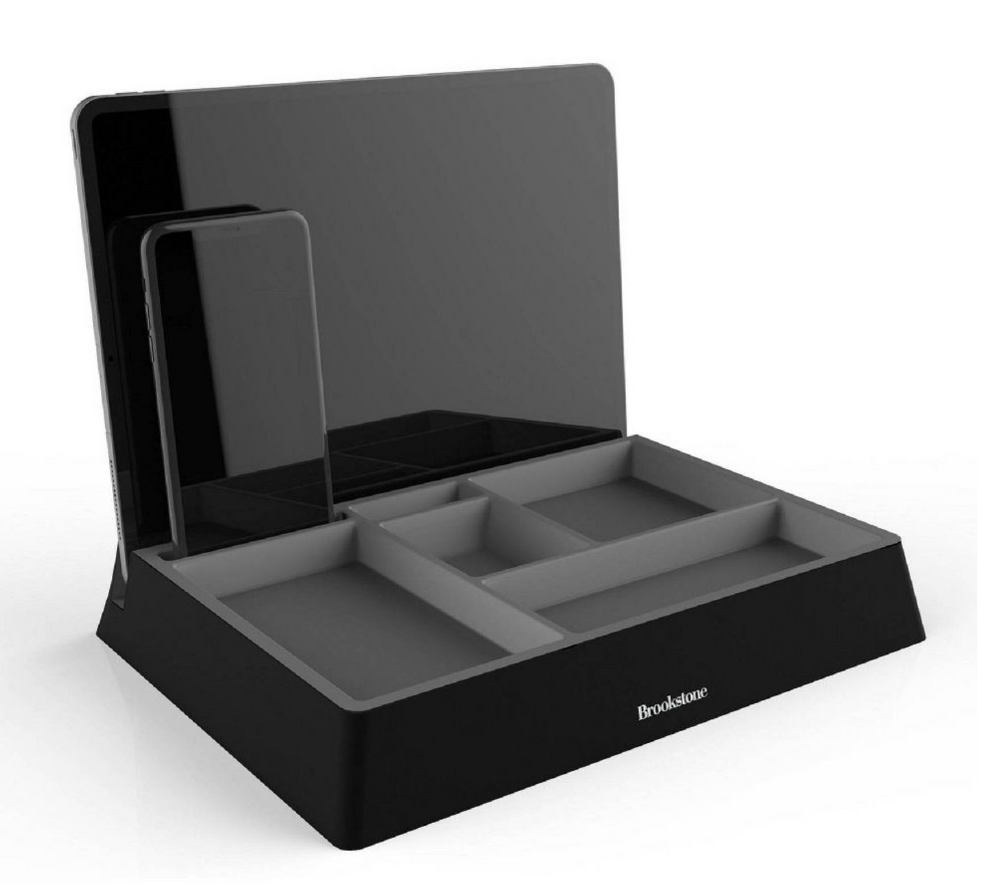 BROOKSTONE - Tech dresser valet.