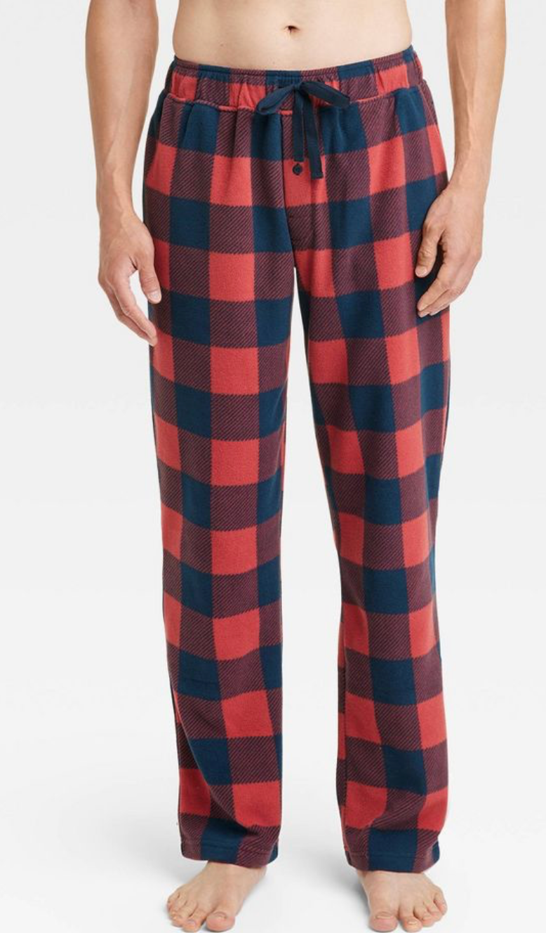 GOODFELLOW & CO - Men’s microfleece pajama pants.