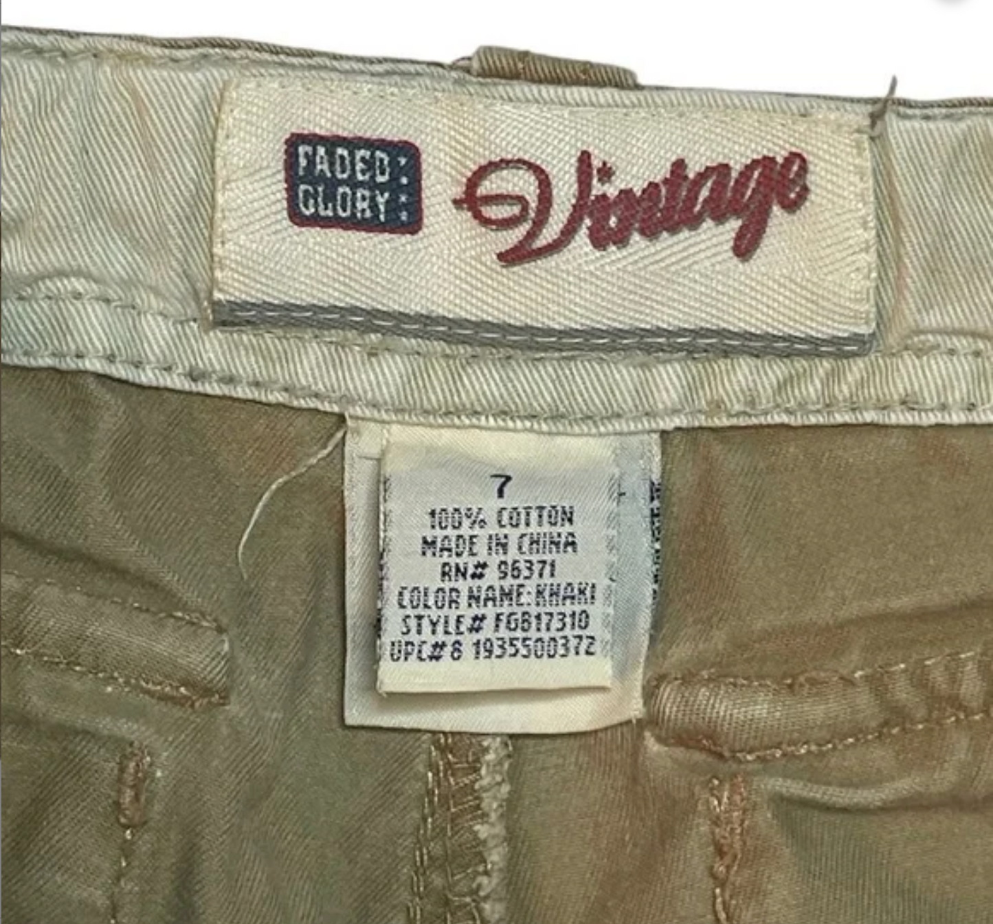 FADED GLORY -  Boys Cargo Shorts