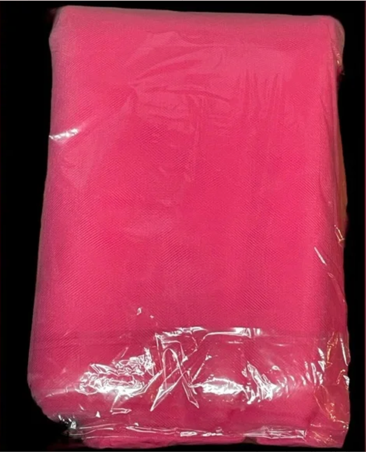 Bolt of tulle fabric